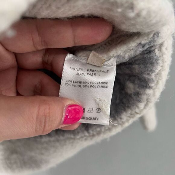 Vanessa Bruno Cardigan Womens Small Fair Isle Cottagecore Eclectic Grandpa Cozy - Picture 10 of 12